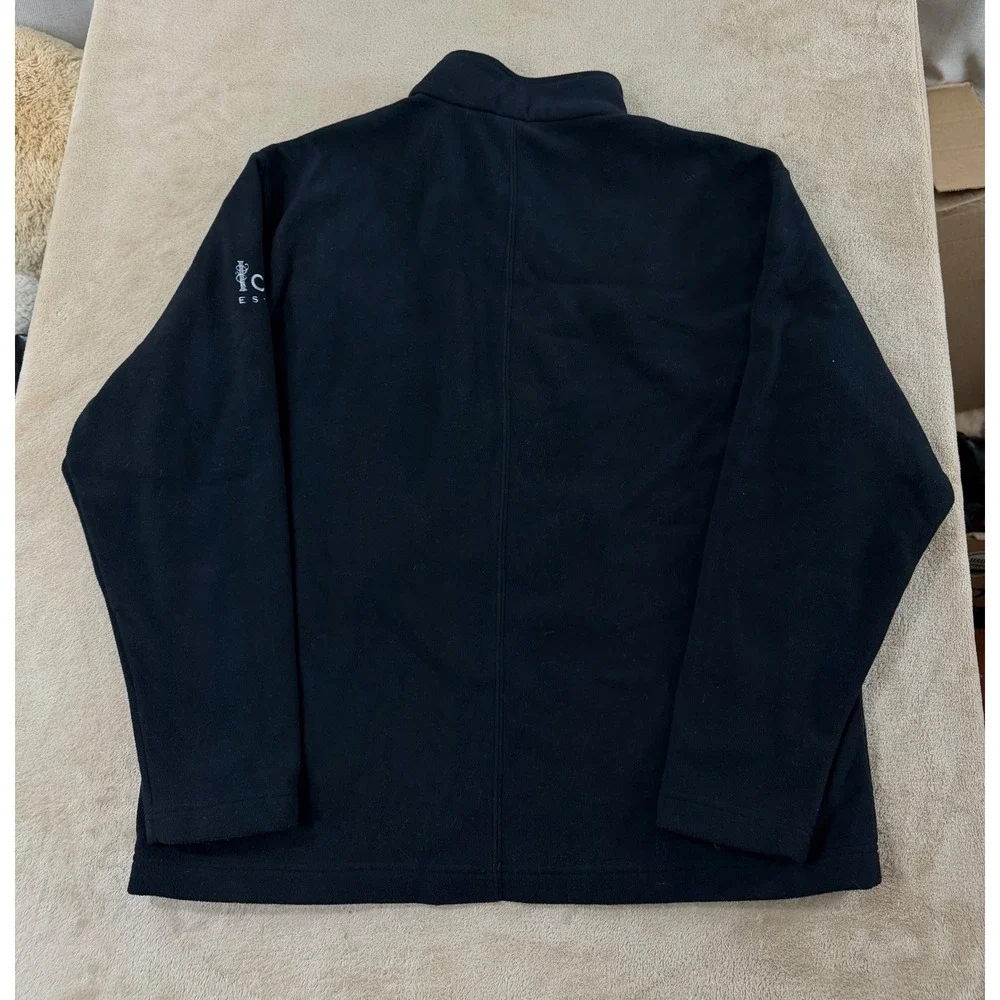 Vintage Patagonia Synchilla Jacket Men XL black,‎ embroidered Logo Full Zip  EUC